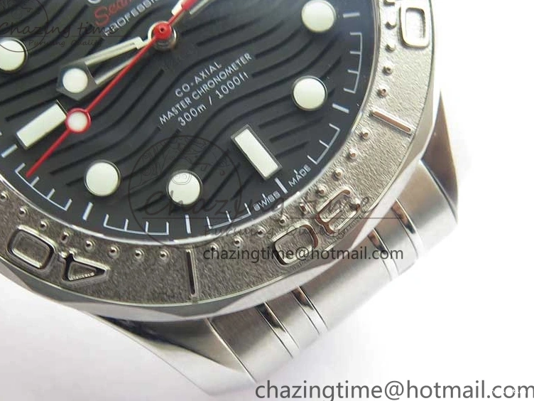0108 Snug Seamaster Diver 300M Nekton VSF 1:1 Best Edition Black Dial on SS Bracelet A 7888